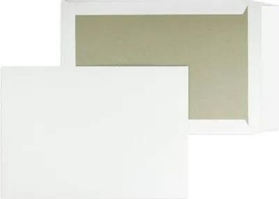 Produktbild von Versandtaschen C4 120g/qm haftklebend Papprückwand VE=100 St. weiß