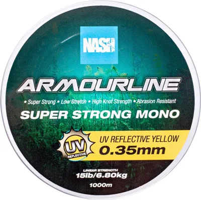 Produktbild von Nash Armourline Mono Green 12lb 0.30mm 1000m Monofile Karpfenschnur