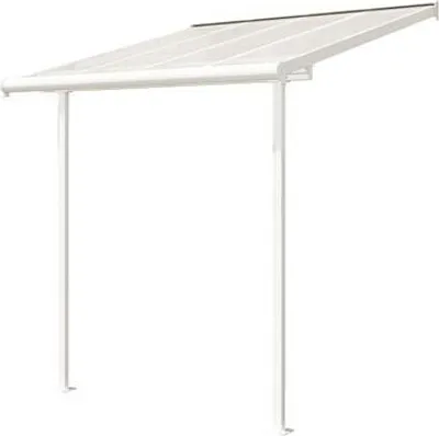 Produktbild von Terrassenüberdachung / Balkondach Alu Palram Sierra weiß 230x230cm