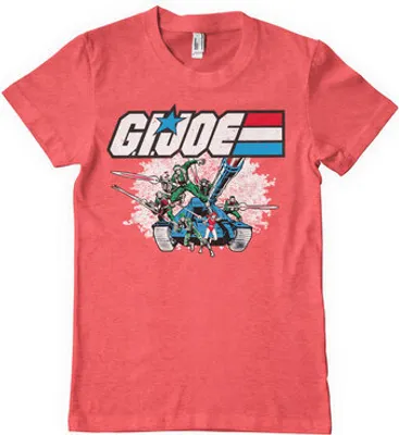 Produktbild von G.I. Joe Tank Action T-Shirt - Small - RedHeather