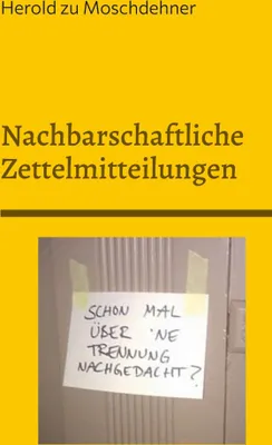 Produktbild von Nachbarschaftliche Zettelmitteilungen