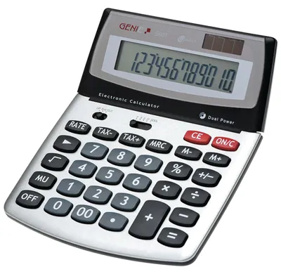 Produktbild von GENIE 560 T Solar Tischrechner Rechenmaschine Rechner Bürorechner Taschenrechner