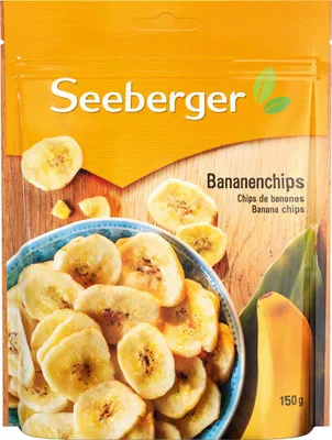 Produktbild von Seeberger Bananenchips, 150 g