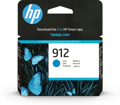 Productafbeelding van 3YL77AE#BGX HP 912, kleur: cyaan, ST 315