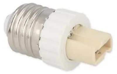 Zdjęcie produktu dla Adapter gniazda żarówki LED z E27 na G9 Przedłużacz gniazda żarówki LED 230V do żarówek LED, halogenów, żarówek E27 na G9