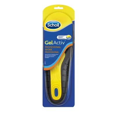 Produktbild von Scholl Pharma Solette Gel Activ Work Plantare Mann Size 40-46