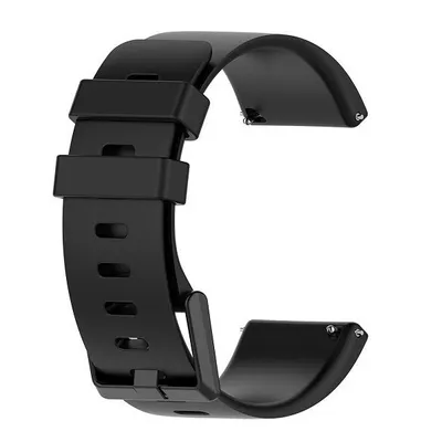Image de BStrap Silicone (Large) Bracelet pour Fitbit Versa / Versa 2, noir