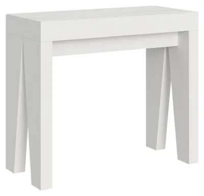 Immagine prodotto di Consolle Allungabile 90-196x42x77 cm in Nobilitato Bianco