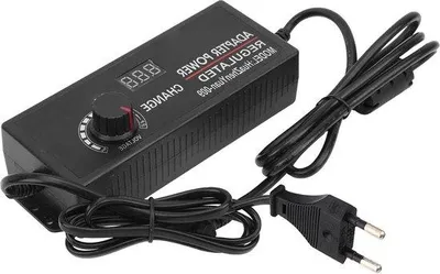 Obrázek produktu pro Univerzální adaptér 3–12 V, 10 A, DC, zástrčka EU