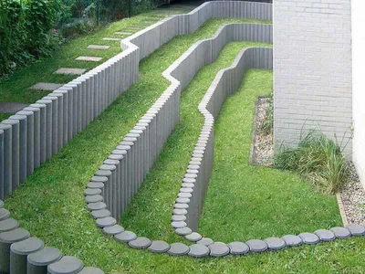 Produktbild von Palisaden VERBUNDPALISADE GRAU 120/20 CM