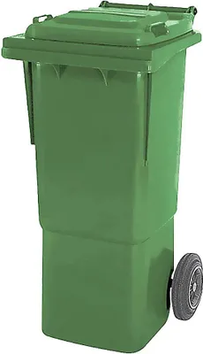 Produktbild von Müllbehälter, Inhalt 60 Liter, grün, BxTxH 445 x 520 x 930 mm, hohe Ausführung