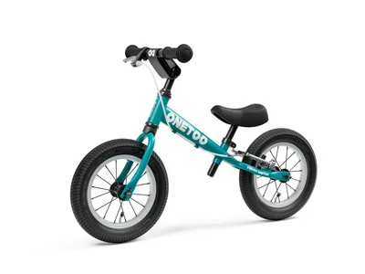 Obrázok produktu pre Yedoo OneToo - Balančný bicykel pre deti od 1,5 roka, s pneumatikami 12/12, brzdou a nastaviteľnými riadidlami, certifikovaný modrý