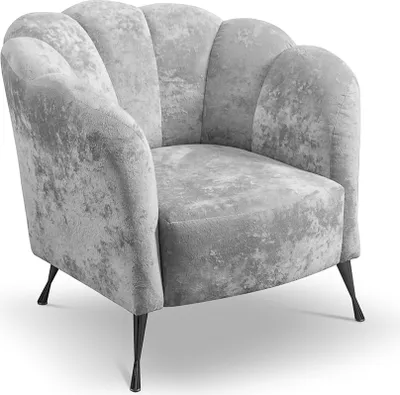 Produktbild von Loungesessel Relaxsessel Muschel-Sessel ADRIA eureka 2132 schwarz 87 x 78 x 83cm
