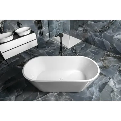 Obrázok produktu pre Voľne stojaca vaňa AZRA 170x80x58cm, biela