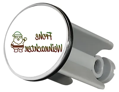 Produktbild von Waschbeckenstöpsel Weihnachten Geschenk 4cm für Waschbecken Abflussstopfen