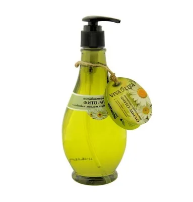 Produktbild von ENERGIE DER VITAMINE Antibakterielle Seife mit Olivenöl und Kamillenblüten 400 ml viva oliva