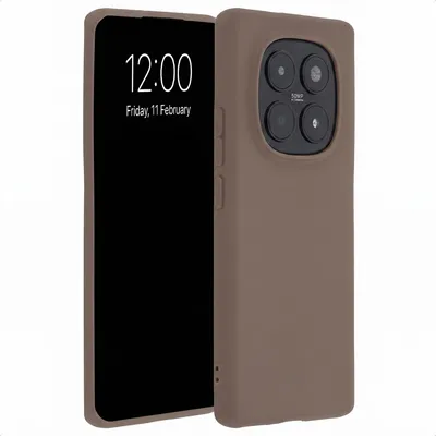 Immagine prodotto di Custodia posteriore colorata per Xiaomi Redmi Note 15 Pro (4G) - Marrone