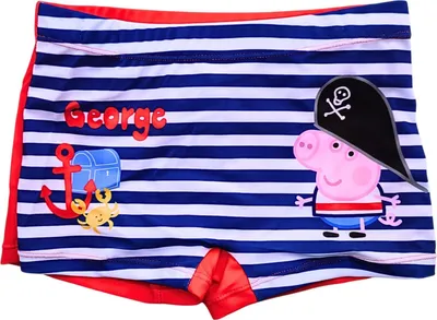 Produktbild von Badehose Peppa Pig George Rot 116-128 cm
