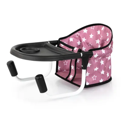 Produktbild von Bayer Design 65976AA Puppentischsitz, Sitz für Puppen mit intergiertem Tablett, für Puppen bis 46 cm