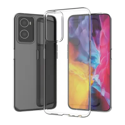 Produktbild von Silikon Hülle Basic kompatibel mit Oppo A76 TPU Soft Handy Cover Schutz Transparent