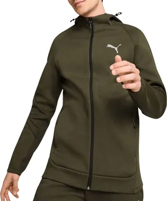 Produktbild von PUMA EVOSTRIPE Full-Zip Hoodie DK DARK OLIVE DARK OLIVE XXL