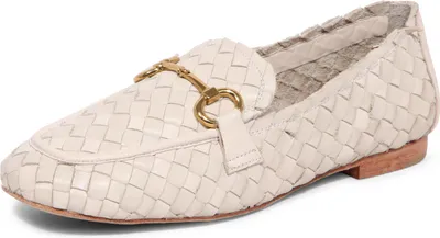 Productafbeelding van L1123 Damesmokkasin, Rebecca White, platte schoen