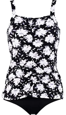Produktbild von FASHY Damen Tankini schwarz/weiss 44C