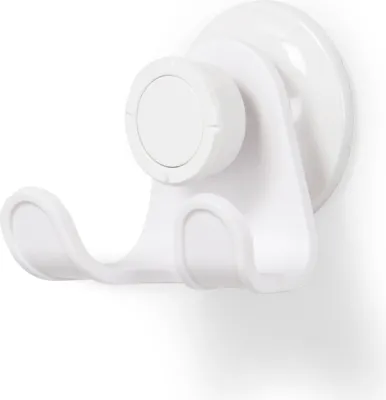 Produktbild von Umbra Flex GEL-LOCK Double Hook Doppel Handtuchhalter Haken Handtuchhaken Saugnapf Weiß 1004434-660