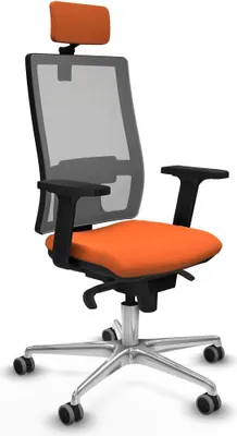 Produktbild von Bürostuhl mit Kopfstütze Horna Piqueras y Crespo 2D086G2 Orange
