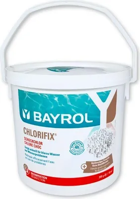 Produktbild von Schnell lösliche chlor-mikrokügelchen 5 kg Bayrol CHLORIFIX 5KG