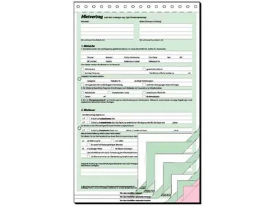 Produktbild von SIGEL MV480 Mietvertrag, A4, selbstdurchschreibend, 4 x 2 Blatt