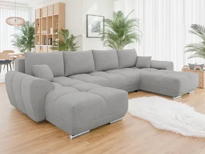 Obrázek produktu pro Rozkládací sedačka do U KIKER - šedá