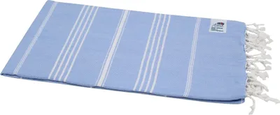 Produktbild von Hamamtuch Sauna-Handtuch hellblau "Sultan" 100x180 cm
