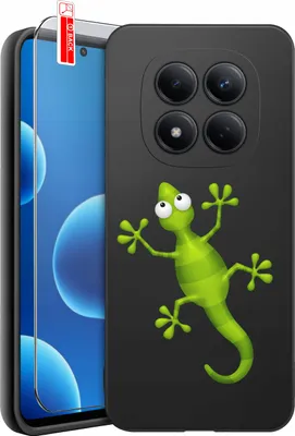 Produktbild von Hülle für Xiaomi Redmi Note 15 Pro 4G | Designs | Mattes Silikon-Case + Displayschutzglas
