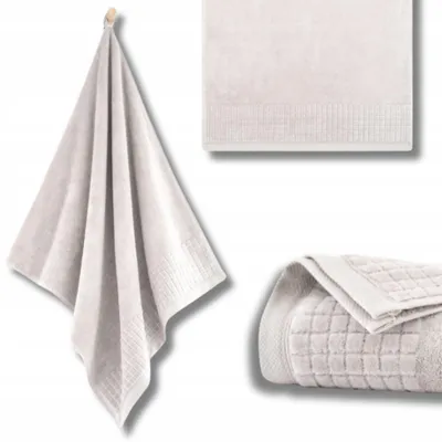 Produktbild von Handtuch - 100% Baumwolle - 500 g/m2 - 30x50 cm - Extra Saugfähig - Hellgrau - hohe Grammatur - PAULO3