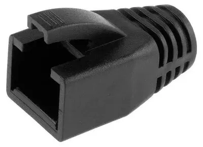 Produktbild von ACT FA2002, Kabelschuh, Schwarz, 25 Stück(e)