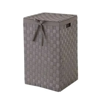 Produktbild von quadratischer Wäschekorb Stan Textil 45 Liter taupe