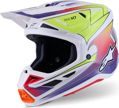 Produktbild von Alpinestars S-m7 Fuse Ece22.06 Offroad-helm Weiß S Weiß S