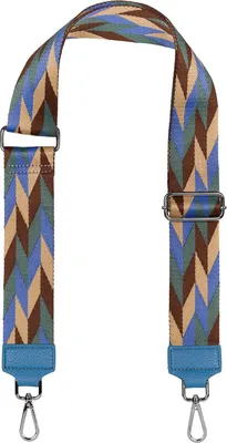 Produktbild von styleBREAKER Breiter Taschen Schulterriemen verstellbar mit Rauten Muster, Wechsel Taschengurt, Handyband, Handykette 02013031