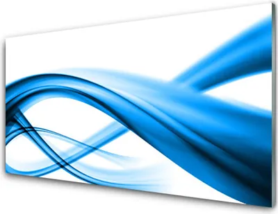 Imagen del producto de Panel protector de vidrio para cocina, 100x50 cm, con diseño abstracto