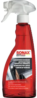 Produktbild von Sonax Cabrioverdeck-Reiniger, Auto, Spray, Körper, Schwarz, Grau, Rot, Stoff, Kunststoff, 500 ml