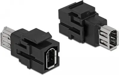 Image de DeLOCK Connecteur réseau - noir