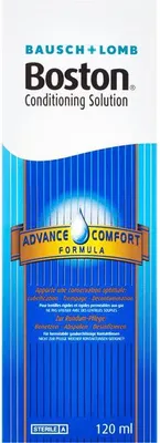 Produktbild von Bausch & Lomb Boston Advance Aufbewahrungslösung, 120ml, Kontaktlinsenbehälter, 120 ml, Weiche Linse, Unisex, 1 Stück(e)