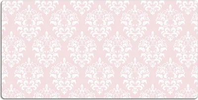 Produktbild von Schreibtischmatte Tischunterlage 120x60 cm Mauspad - Rosa Damast
