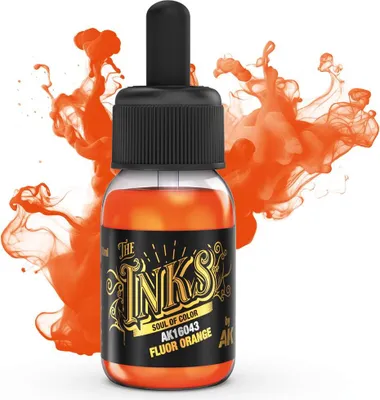 Immagine prodotto di AK Interactive INKS Arancione Fluorescente