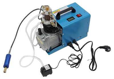 Image de Compresseur d'air, 1800 W, 2800 tr/min, 0-30 MPa, en aluminium et en acier, à double étage de compression