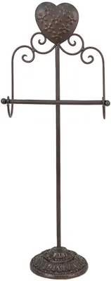 Produktbild von Clayre & Eef 5Y1006 Toilettenpapierhalter Stehend Braun 21x14x62 cm