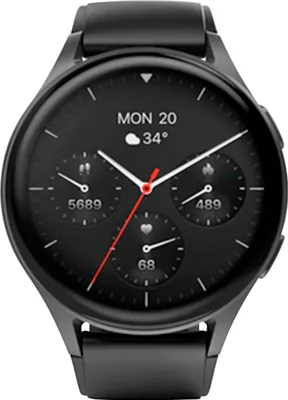 Image de Hama Smartwatch 8900 - 3,63 cm (1,43") - AMOLED - Écran tactile - GPS - 43,5 g