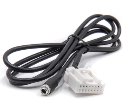 Produktbild von vhbw AUX Audio Adapter Kabel KFZ Radio (120 cm) kompatibel mit Besturn B70 Auto, Autoradio