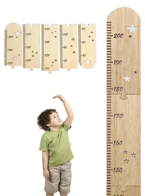 Image de Solidchoice - Règle en bois personnalisée pour enfants